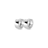 Chunky huggies silver