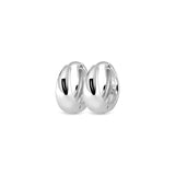 Arch hoops silver