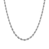 Ribbon necklace silver