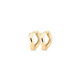 Swirling hoops gold
