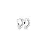 Swirling hoops silver
