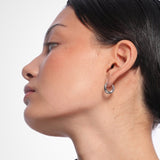 Jupiter hoops silver