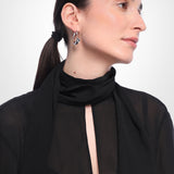 Oasis earrings silver