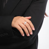 Stardust ring silver