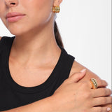 Viennoiserie ring gold